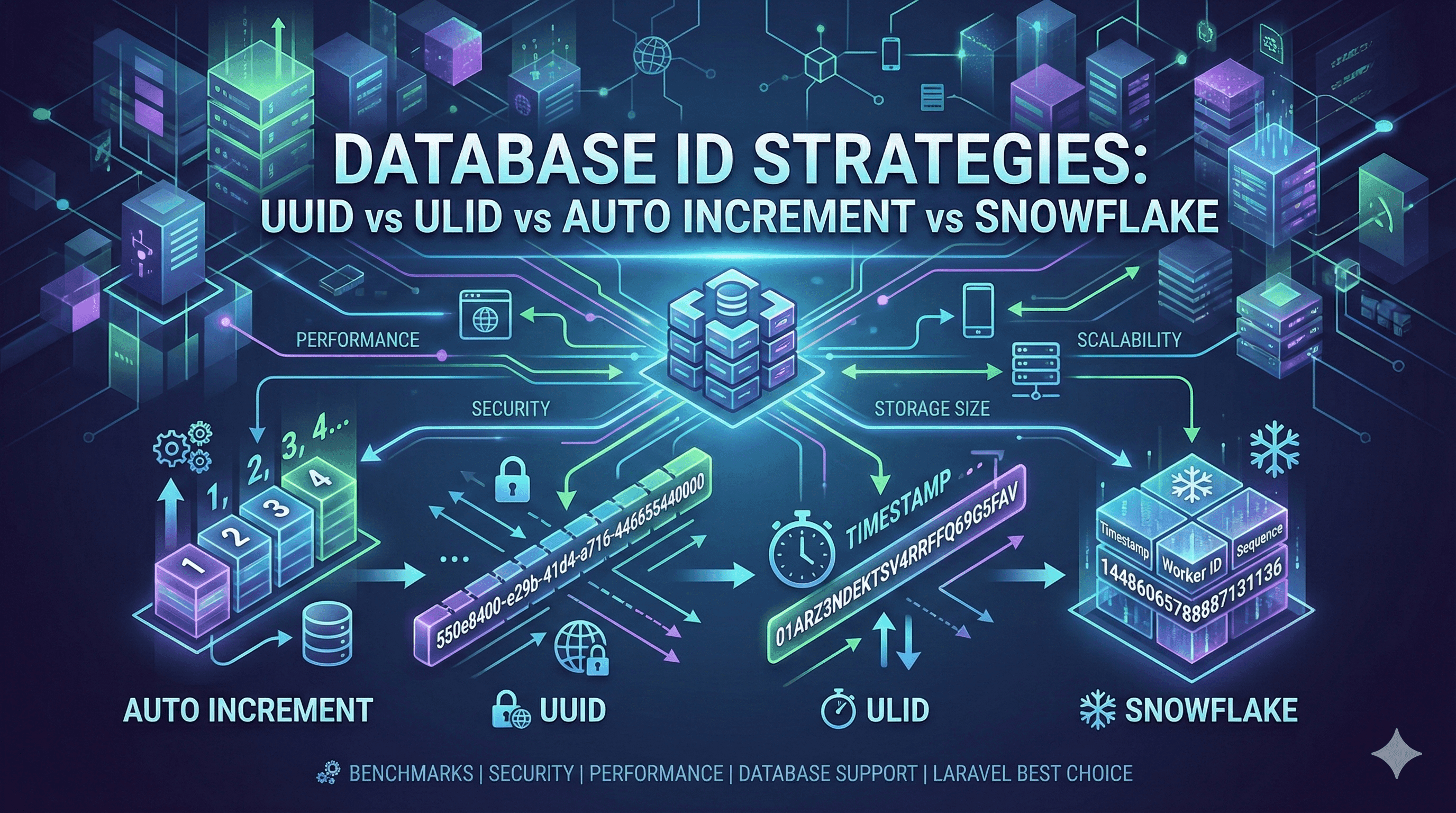 UUID mi? ULID mi? Auto Increment mi? Snowflake mi?
